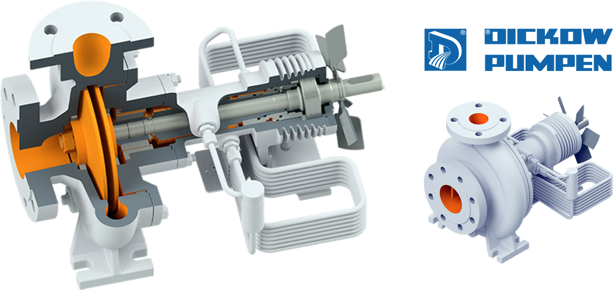 NEW DICKOW NHX PUMP FOR APPLICATIONS OF HOT WATER CIRCULATION