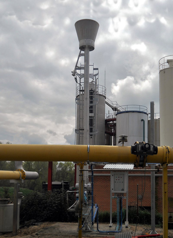 BIOGAS TREATMENT SYSTEM FOR THE BREWERY INDUSTRY